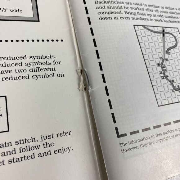 VTG 1996 Good Natured Girls Cross Stitch The Big Book Just For Baby 101 Designs - Picture 14 of 15